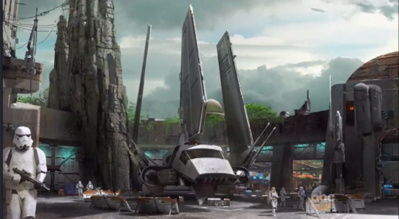 Illustration for article titled Un primer vistazo al prometedor parque de atracciones de Star Wars en Disneyland